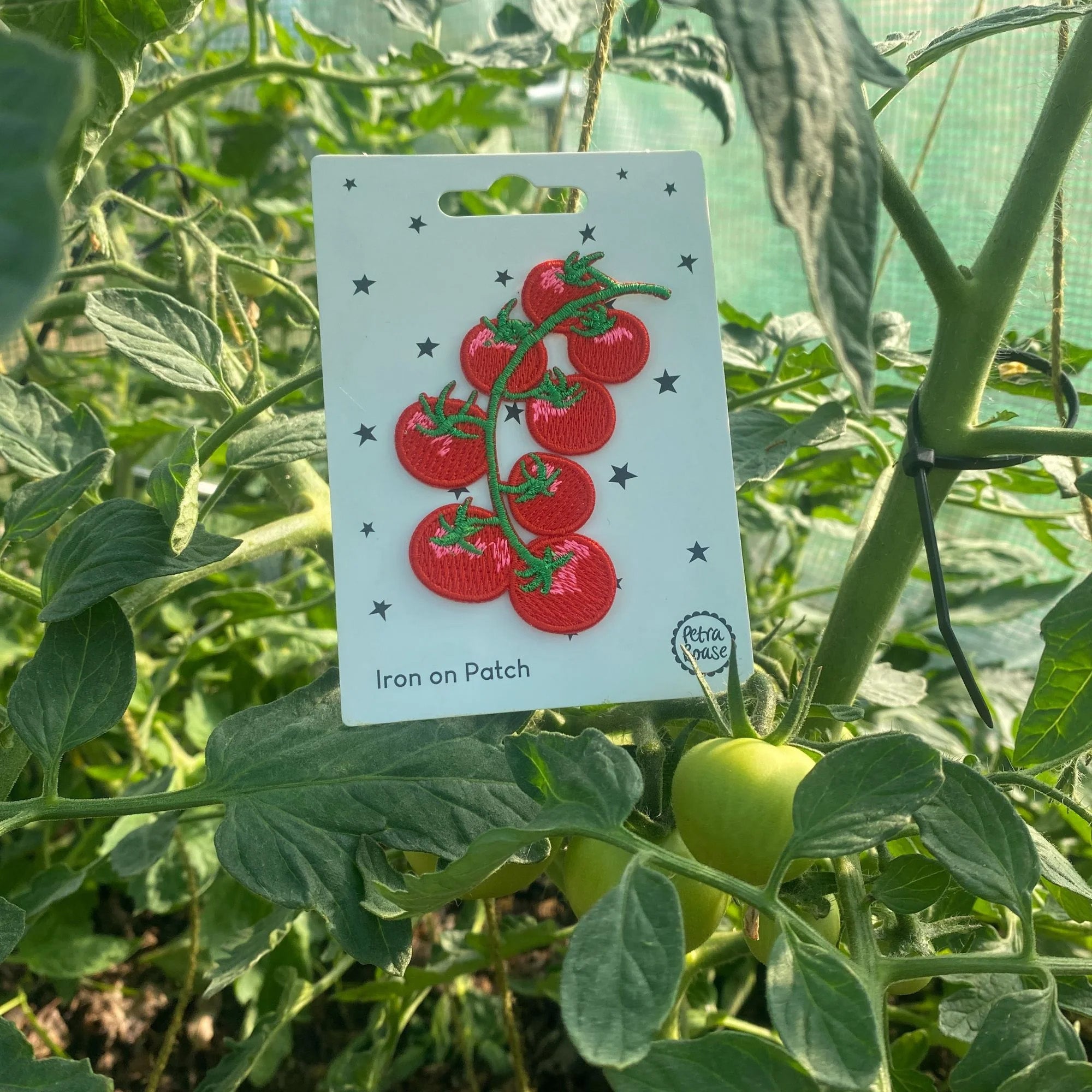 Tomato Iron on Patch