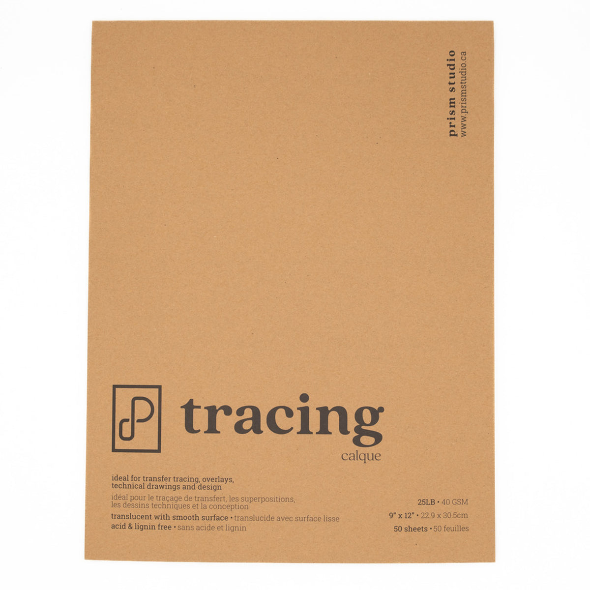 Tracing Pad, 9" x 12" - 50 pages