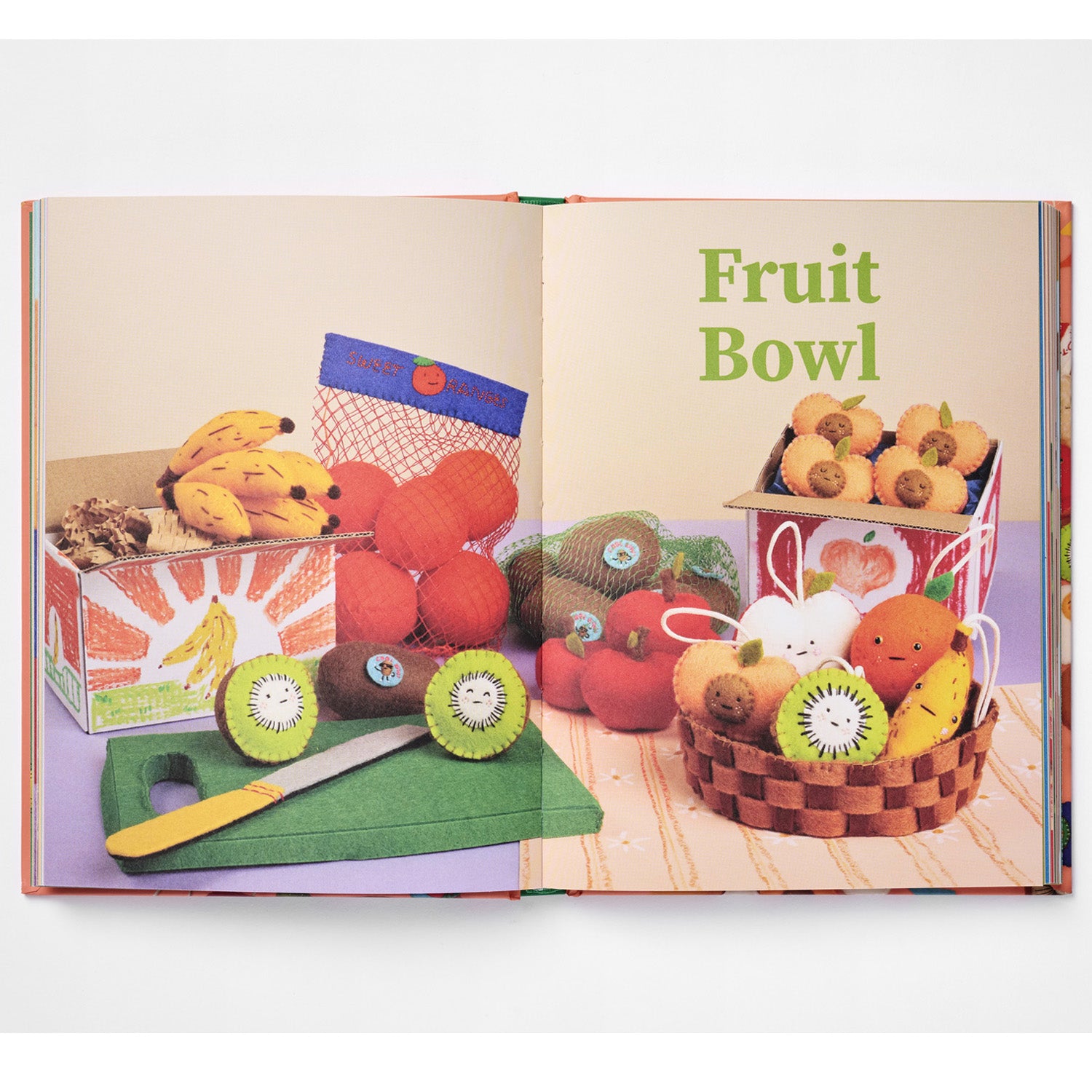 Trinkets: Felt foods to sew and love by Cat Rabbit