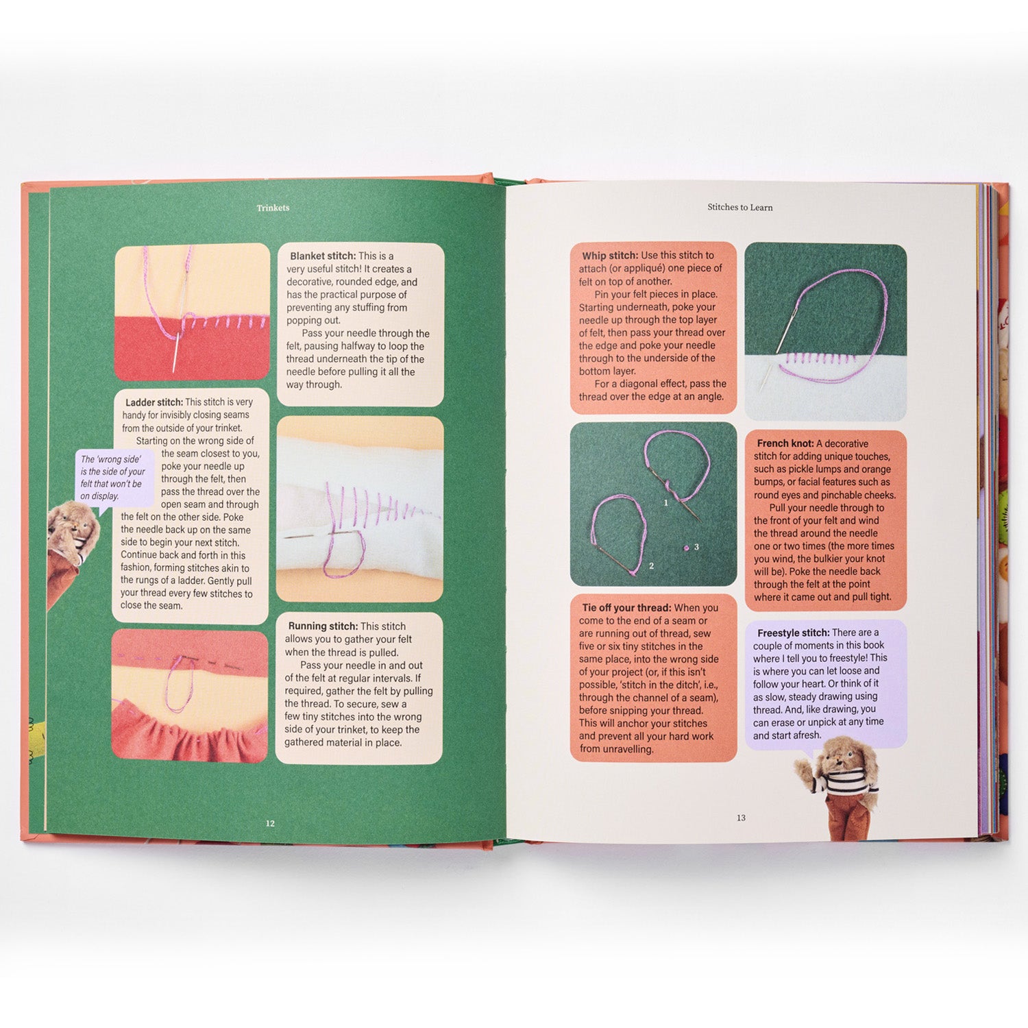 Trinkets: Felt foods to sew and love by Cat Rabbit