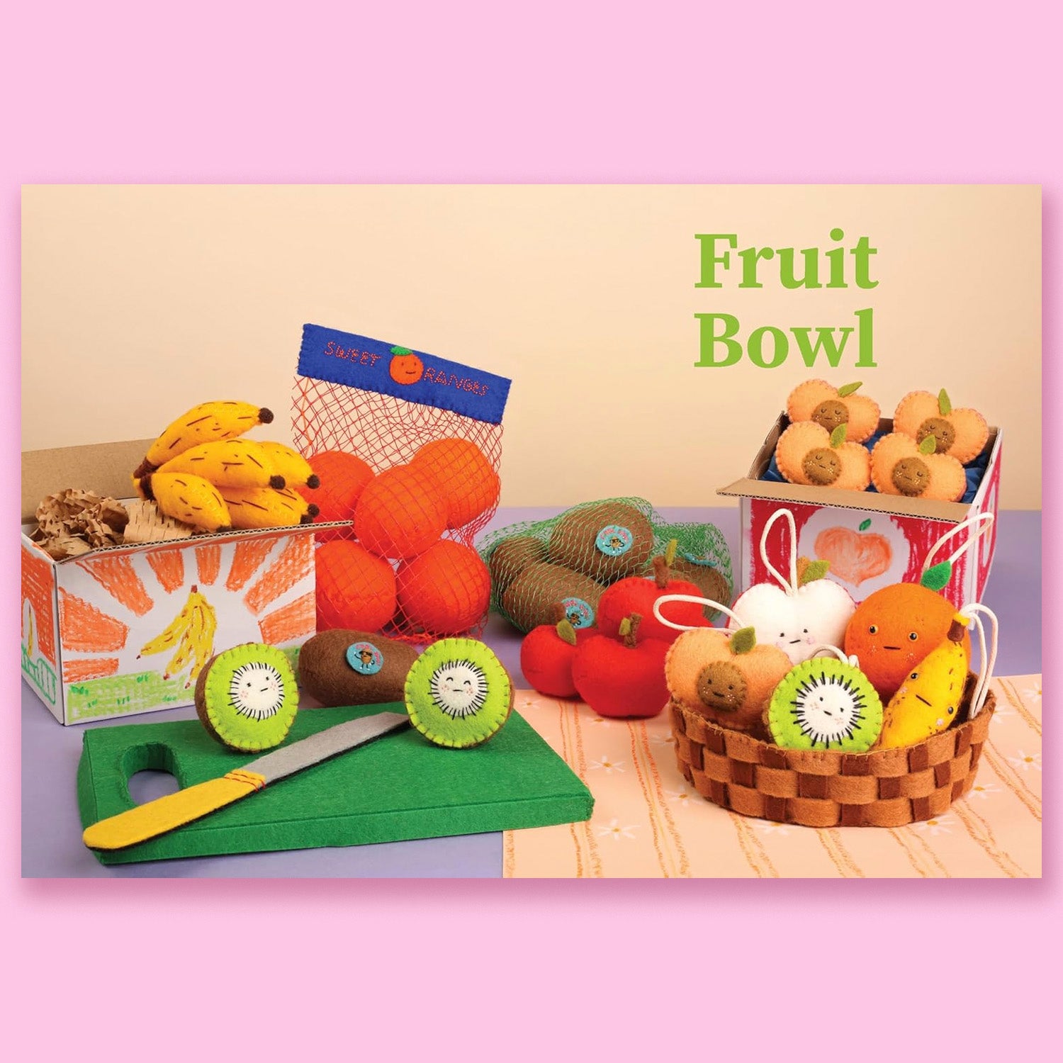 Trinkets: Felt foods to sew and love by Cat Rabbit