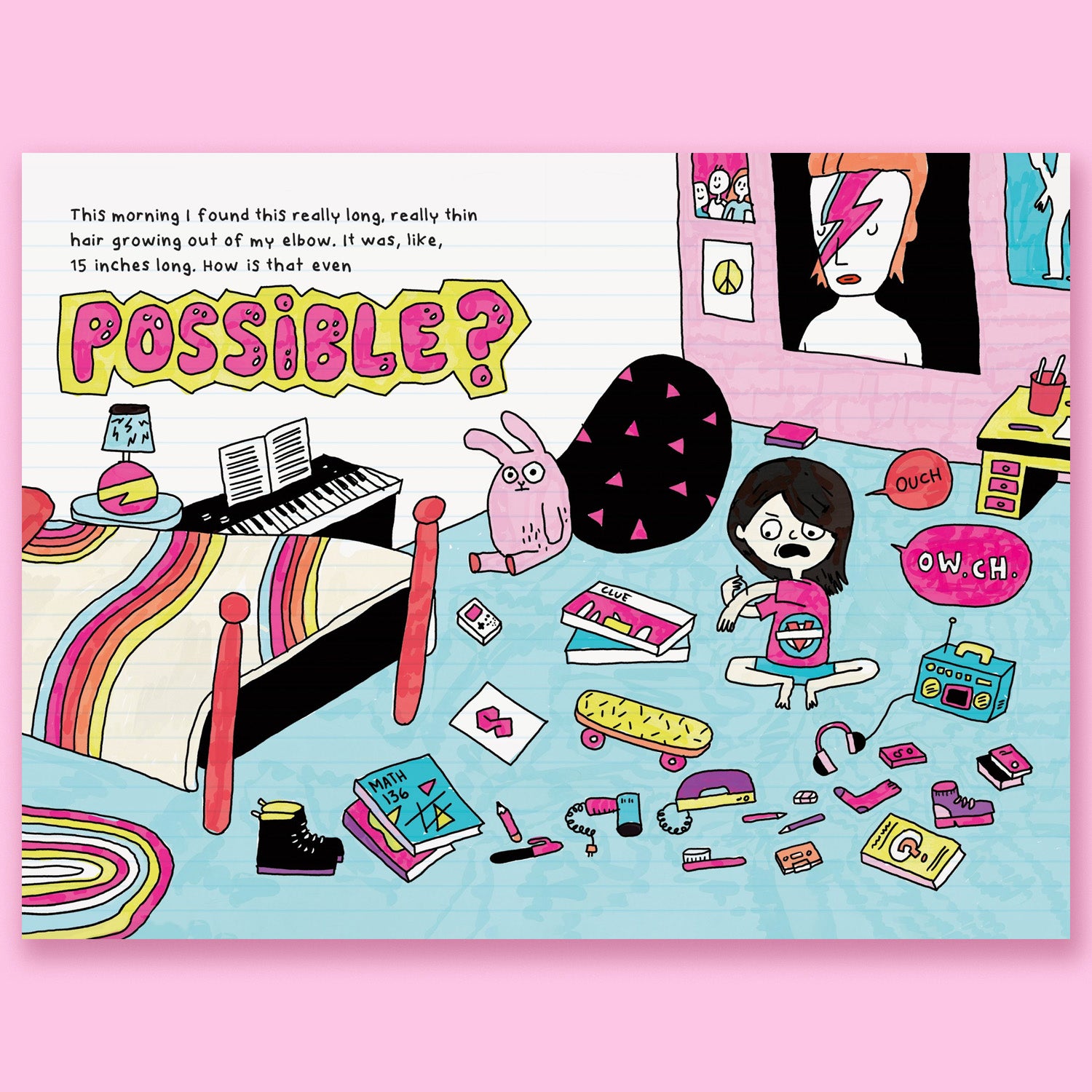 True Colors: Growing Up Weird in the '90s by Elise Gravel