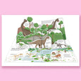 The Ultimate Book of Dinosaurs and Other Prehistoric Creatures with pop up pages