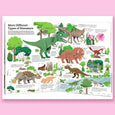 The Ultimate Book of Dinosaurs and Other Prehistoric Creatures with flaps you can open