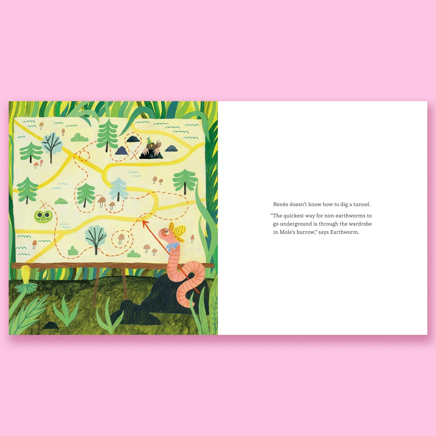 The Underground Adventure of the Brave Frog Renée by Mikołaj Pa and Gosia Herba