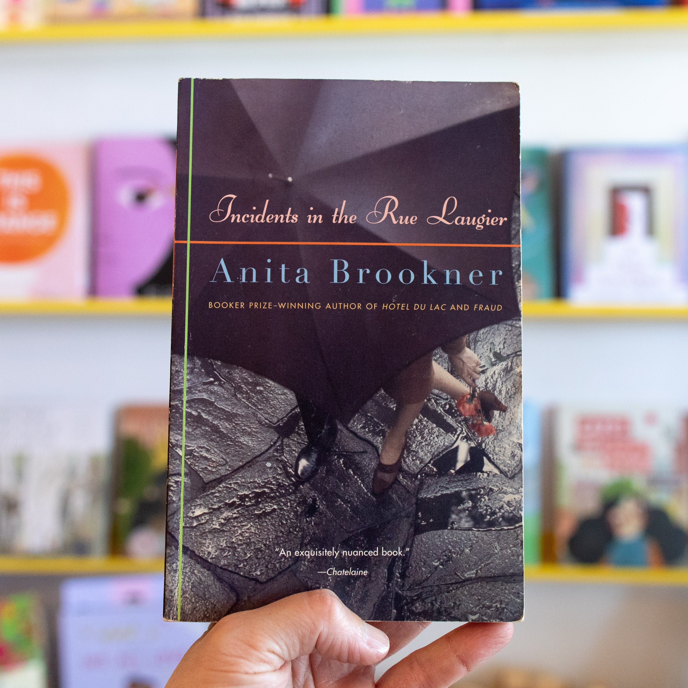 USED BOOK: Incidents In The Rue Laugier by Anita Brookner – Collage Collage