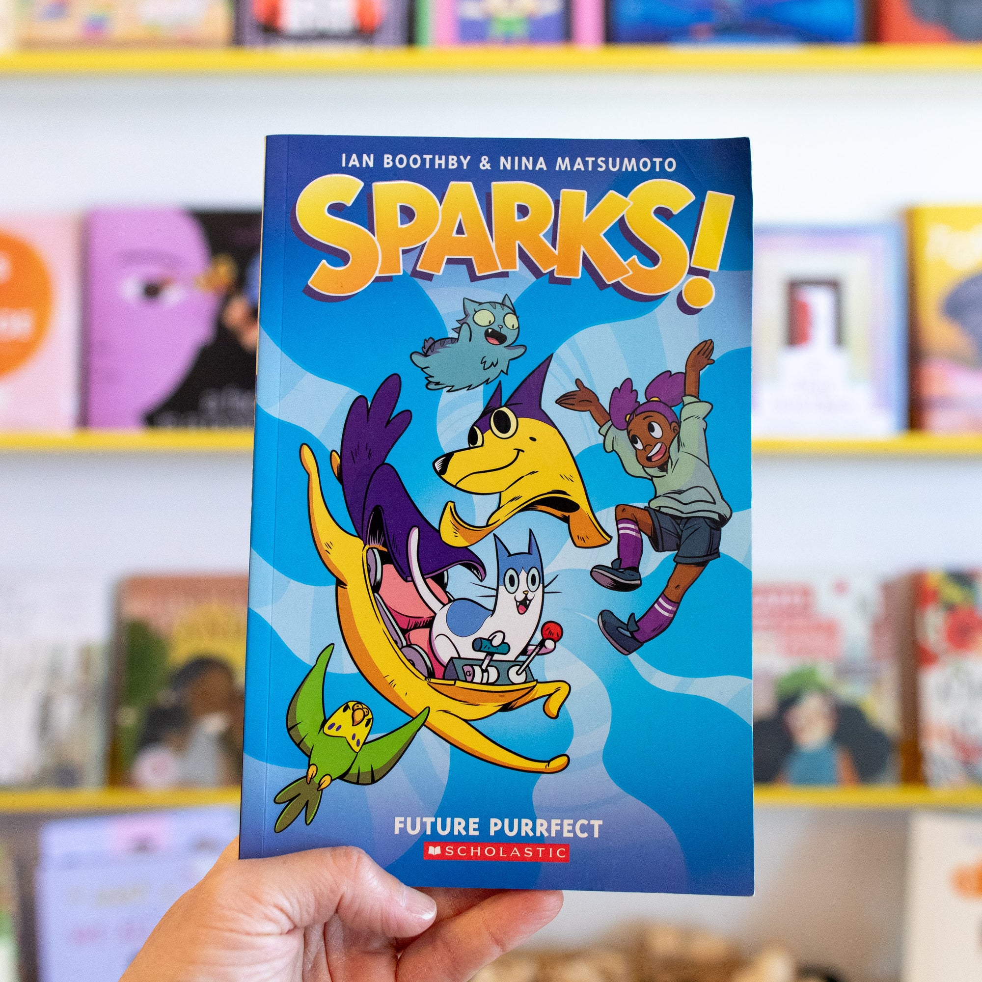 USED BOOK: Sparks! Future Purrfect: A Graphic Novel (Sparks! 