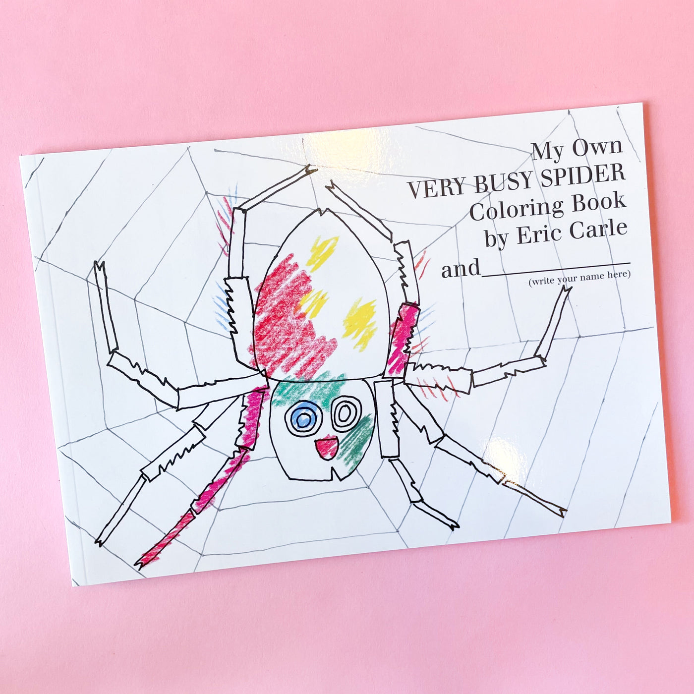 My Own Very Busy Spider Coloring Book Coloring Book By Eric Carle