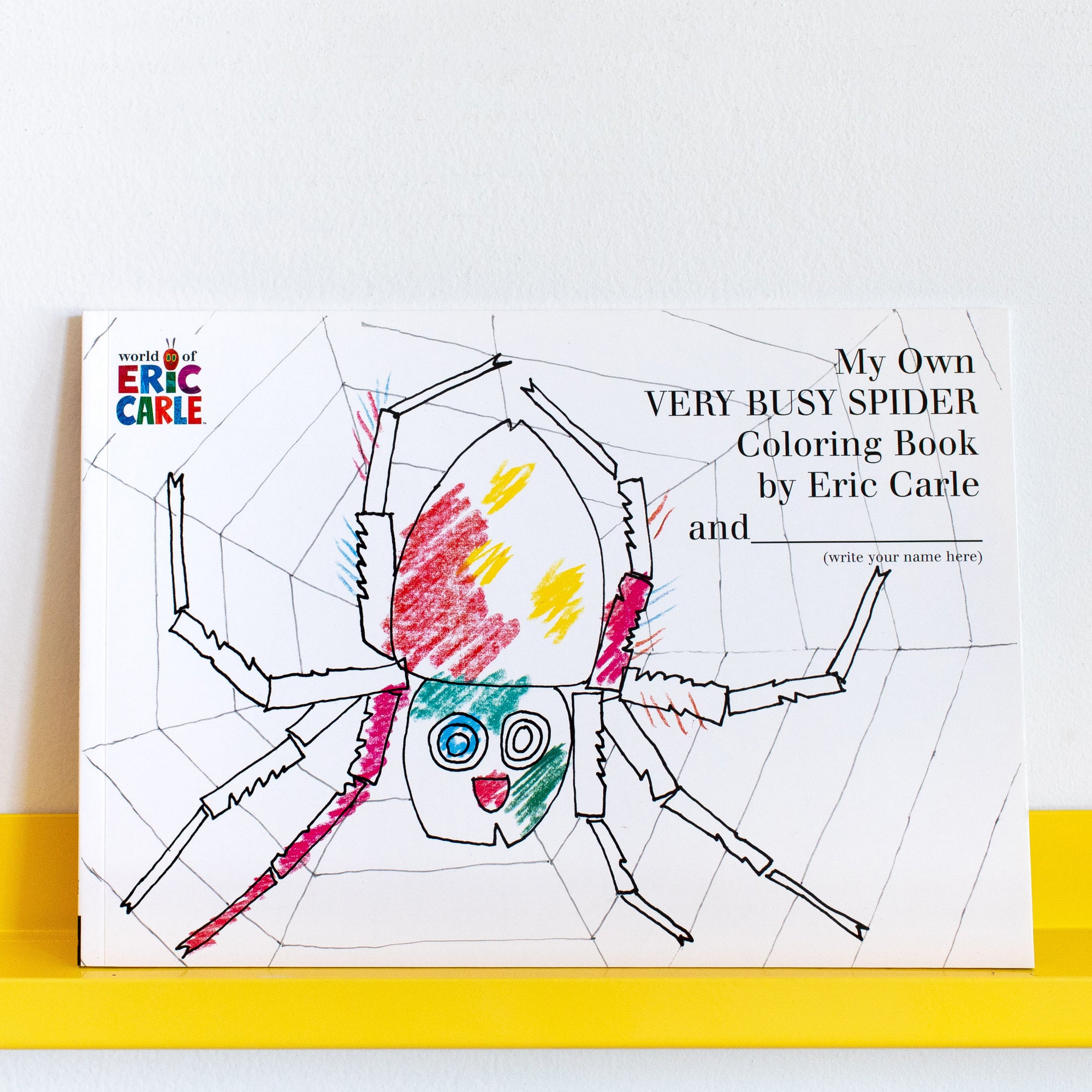 Book cover for My Own Very Busy Spider Coloring Book Coloring Book By Eric Carle