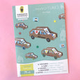 Vintage cars paper craft kit for kids