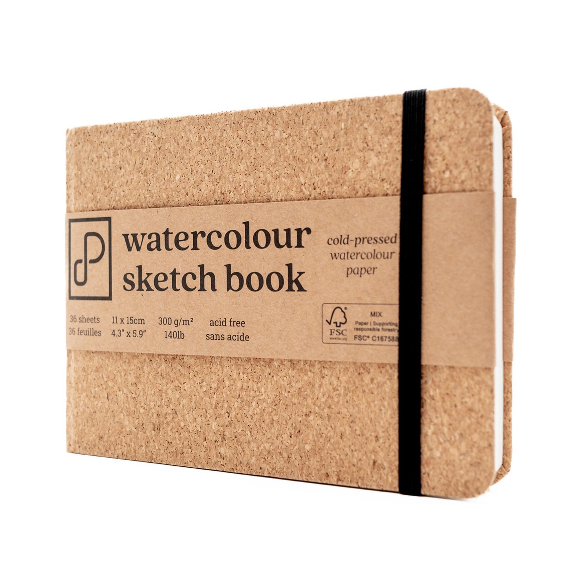 Watercolour Sketch Book - 11cm x 15cm