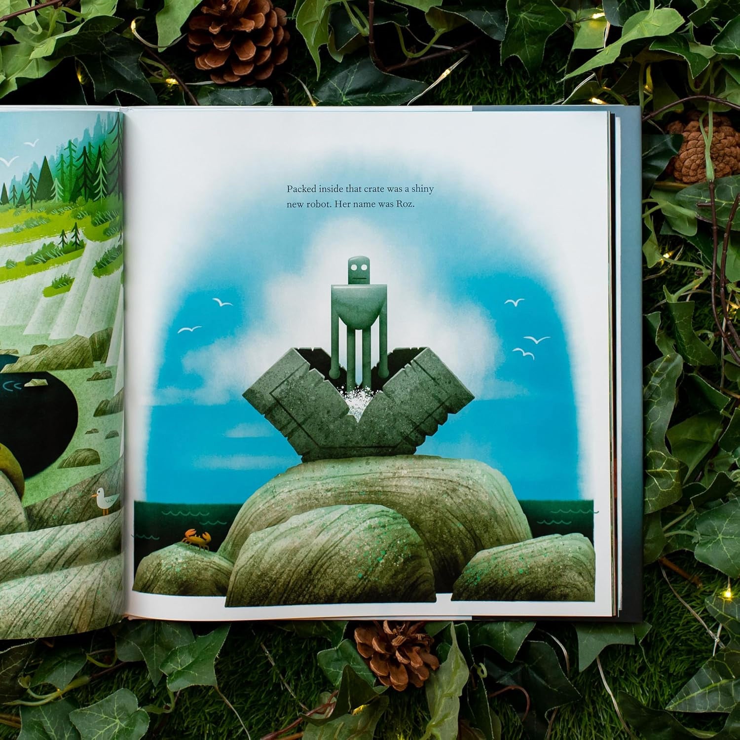 The Wild Robot on the Island by Peter Brown