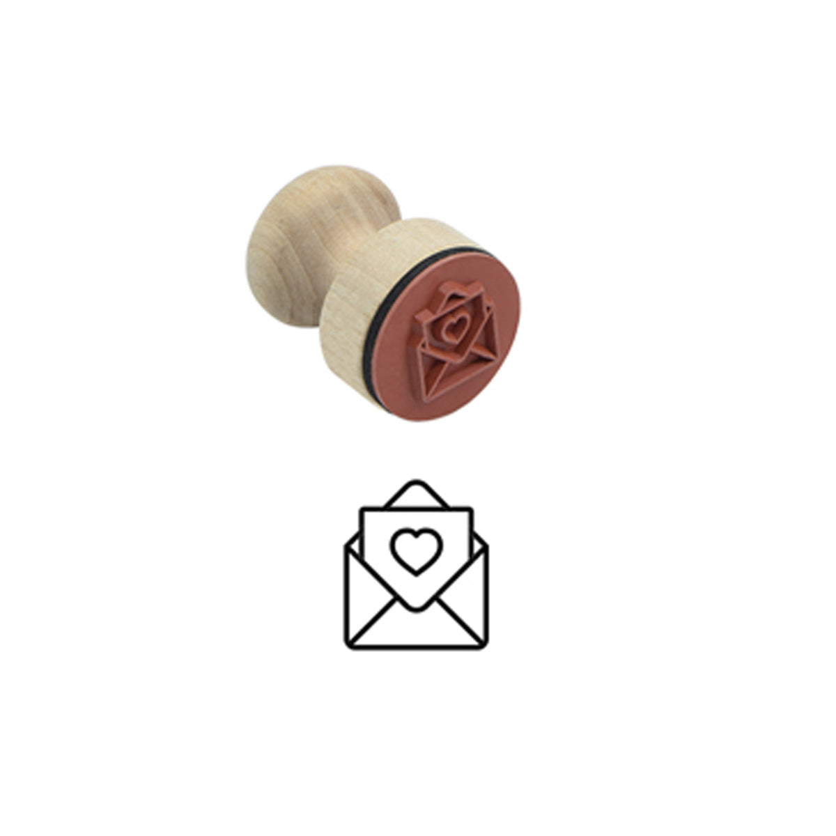 Wooden Rubber Stamps