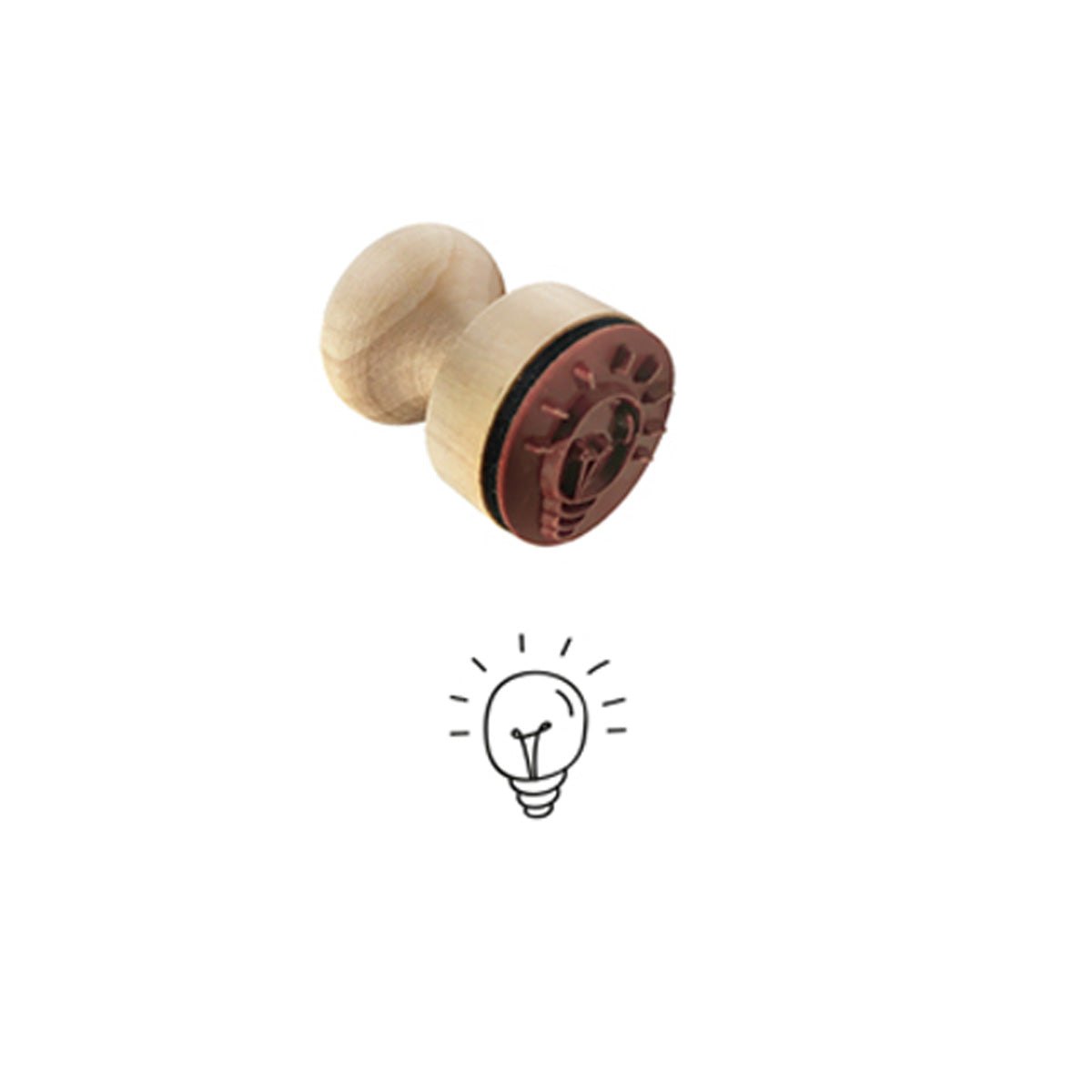 Wooden Rubber Stamps