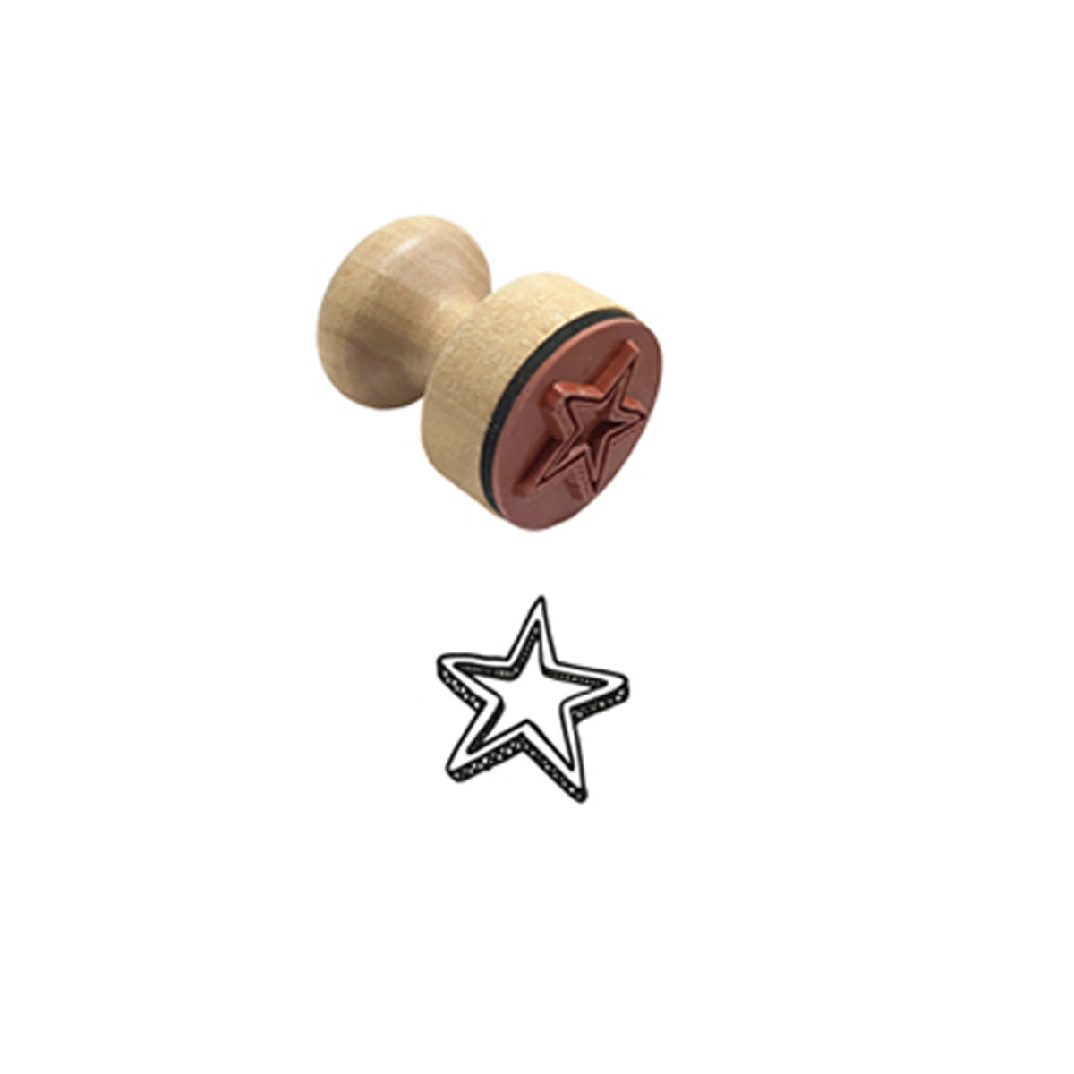 Wooden Rubber Stamps