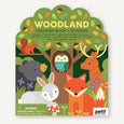 Woodland Coloring Book + Stickers by Petit Collage