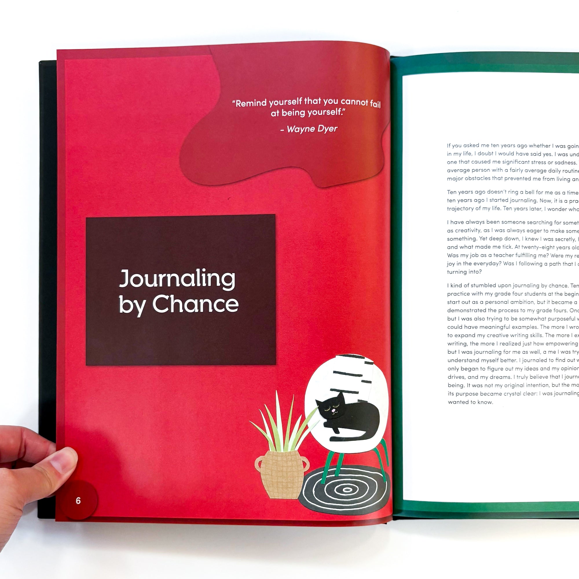 Worth Writing Down book pages Journaling by Chance by Jessica Deitcher