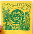 Year of the Snake 2025 Risograph Calendar