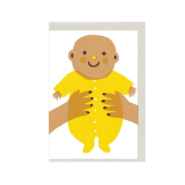 Yellow Baby Mini A7 Card