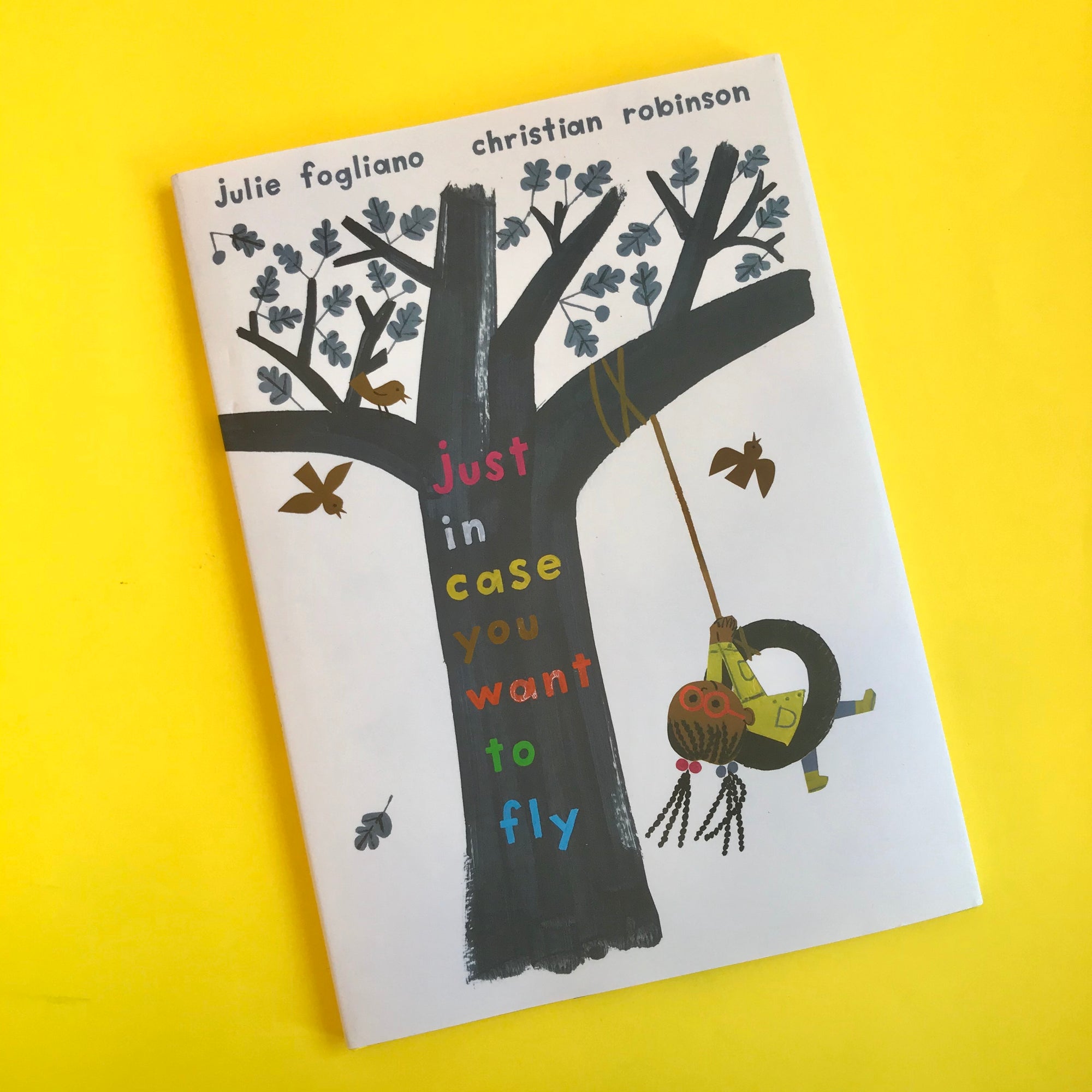 Just In Case You Want To Fly by Julie Fogliano & Christian Robinson