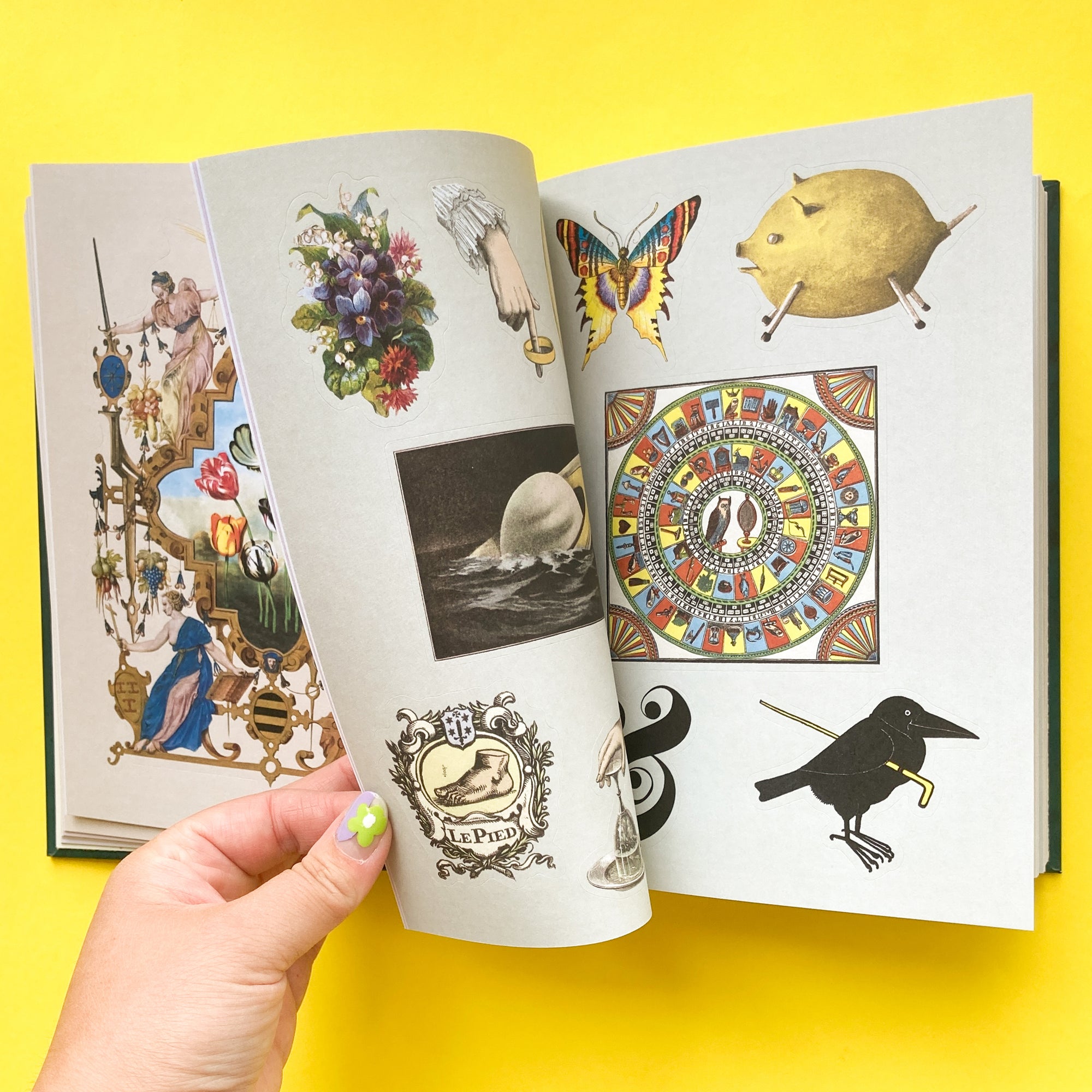 The Antiquarian Sticker Book: Bibliophilia