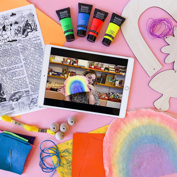 Art Camp: Online Art and Craft Classes for Kids age 5-9 years