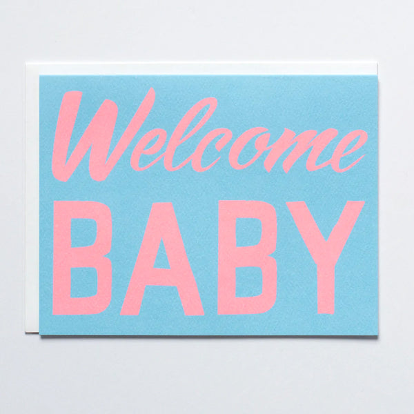 Welcome Baby Greeting Card