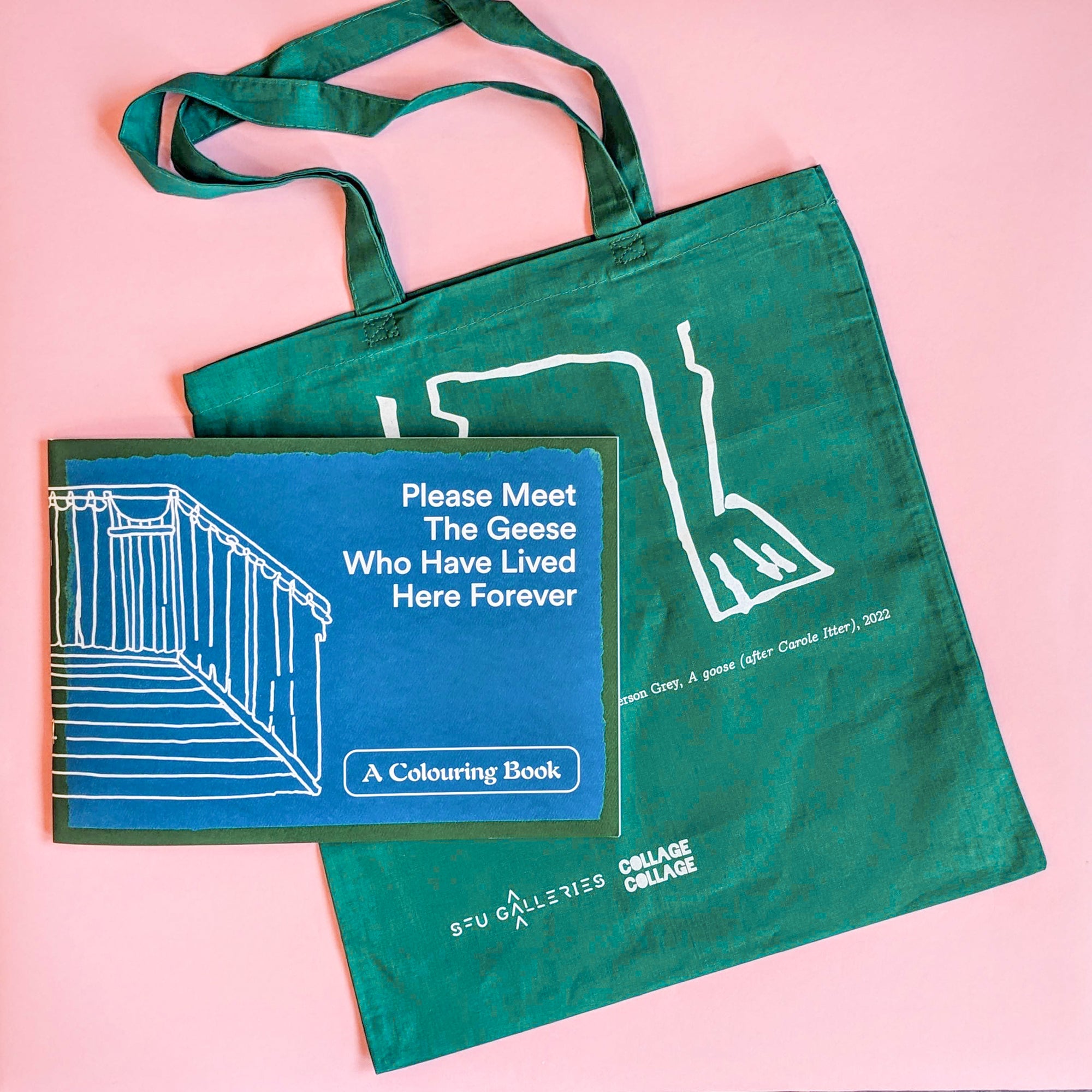 Carole Itter: Please Meet the Geese Who Have Lived Here Forever - A Colouring Book