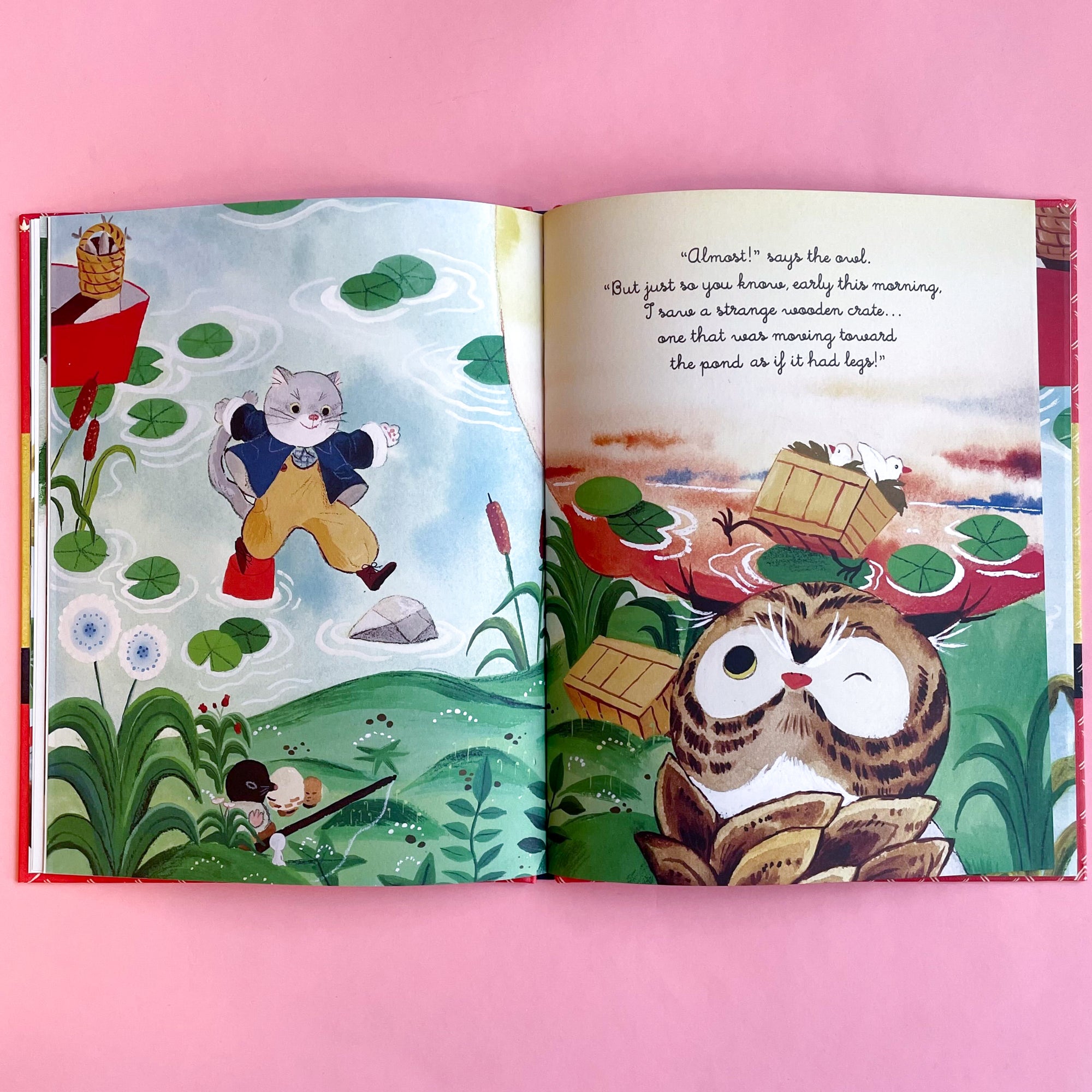 The Cat, the Owl and the Fresh Fish by Nadine Robert and Sang Miao