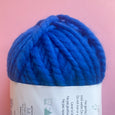 Chunky Stranded Twist Yarn in Royal Blue
