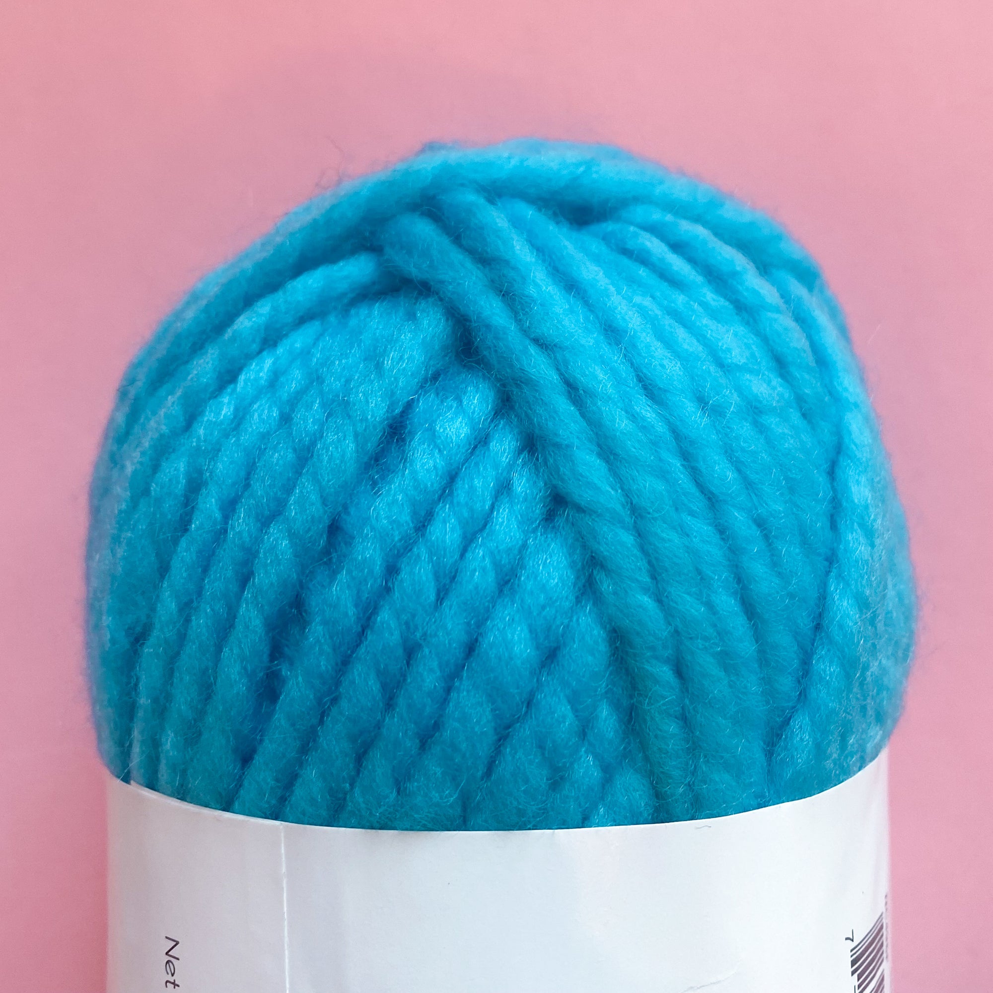 Chunky Stranded Twist Yarn in Aqua