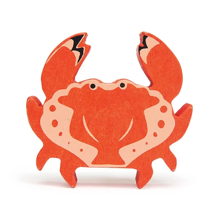 Wooden Ocean Crab toy for kids made of eco-friendly wood