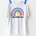 Collage Collage rainbow t-shirt in adult size extra large