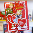 Vintage Valentines - Press-out Cards and Envelopes