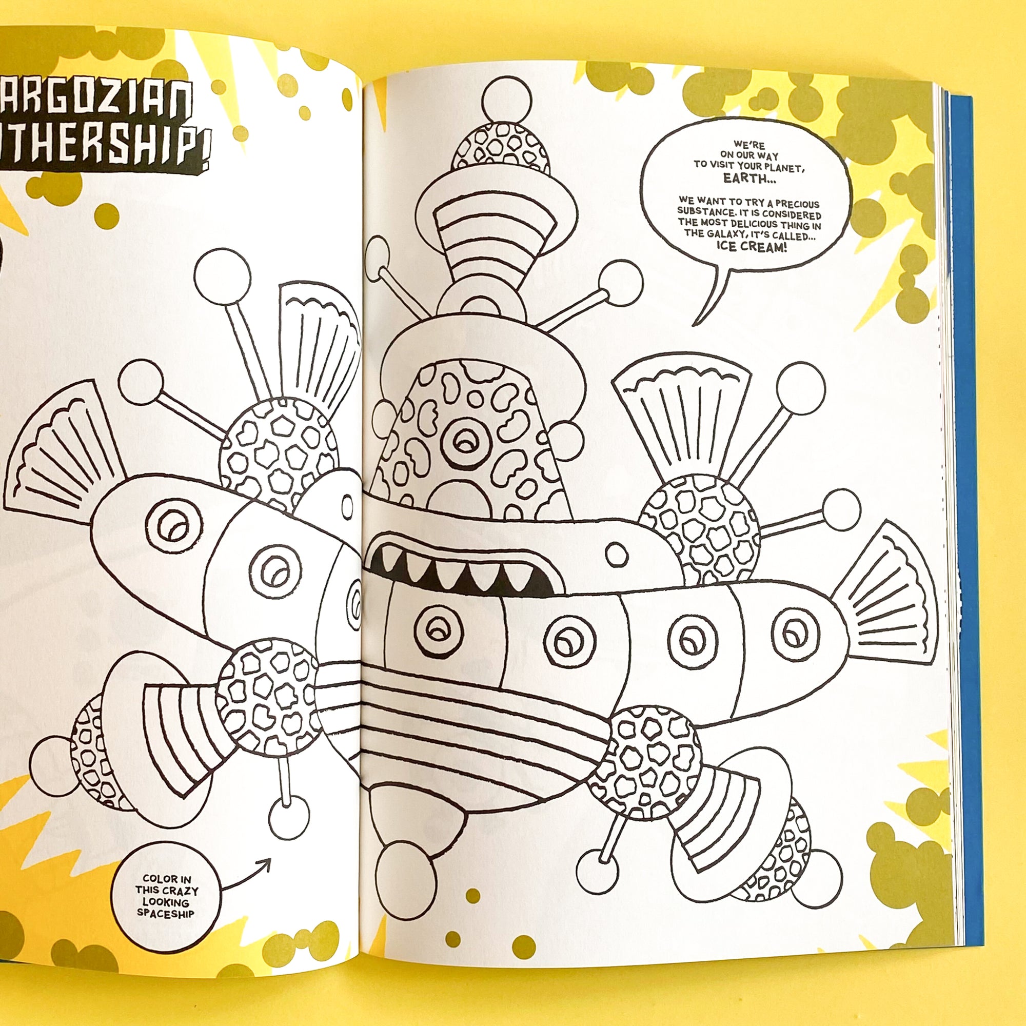 The Cosmic Book of Space, Aliens and Beyond: Draw, colour, create things from out of this world! by Jason Ford