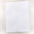 White Acrylic Craft Felt in 9 by 11 inch sheets