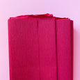 Crepe Paper Folds in Bordeaux Red