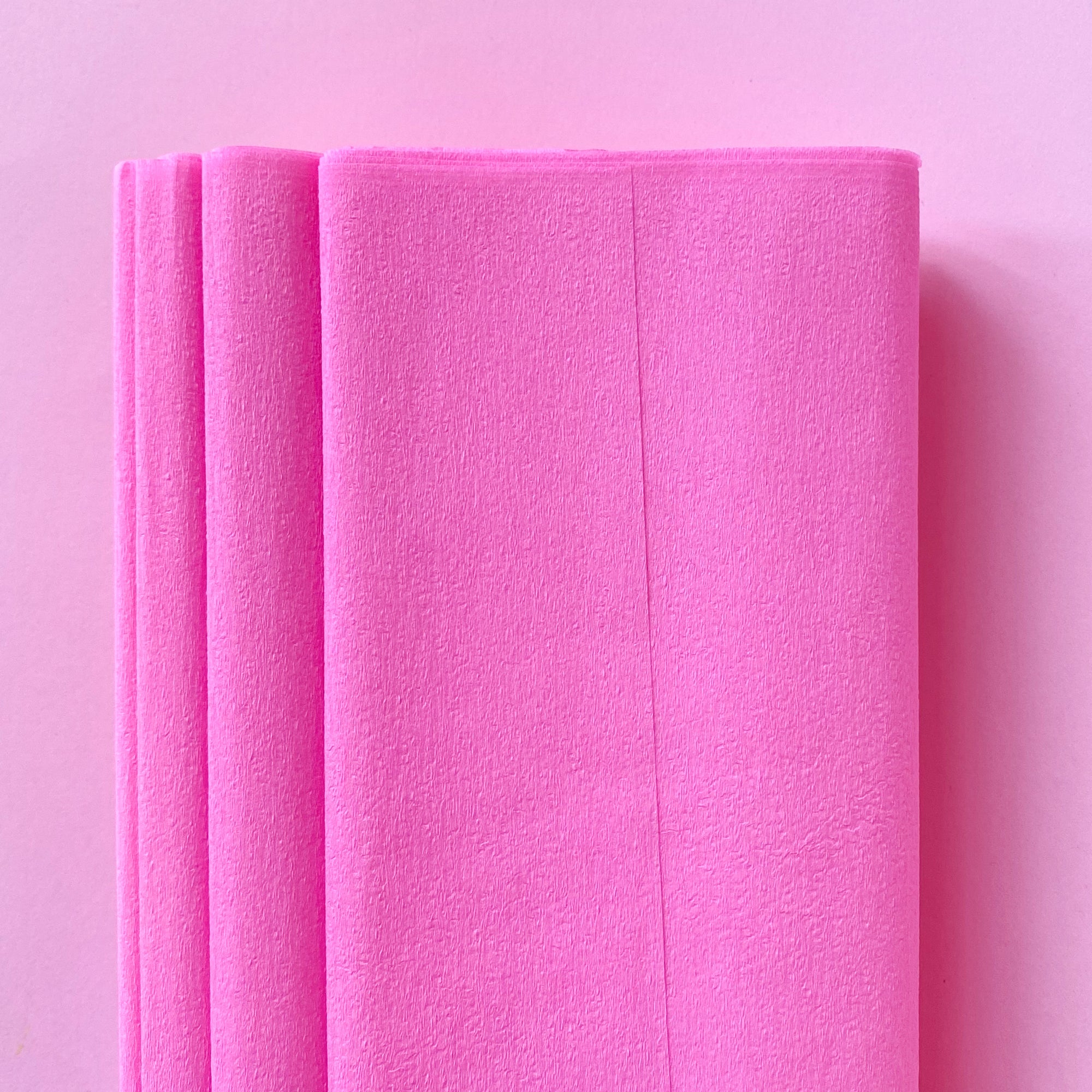 Crepe Paper Folds in Cherry