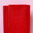 Crepe Paper Folds in Red