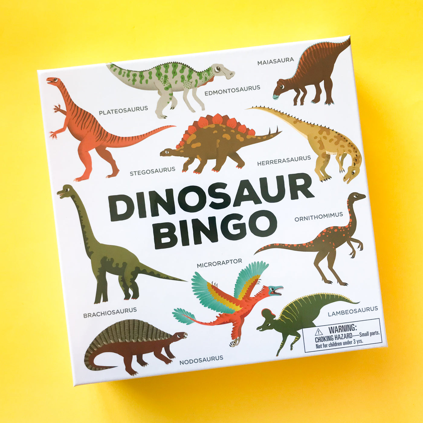 Dinosaur Bingo Game for Kids