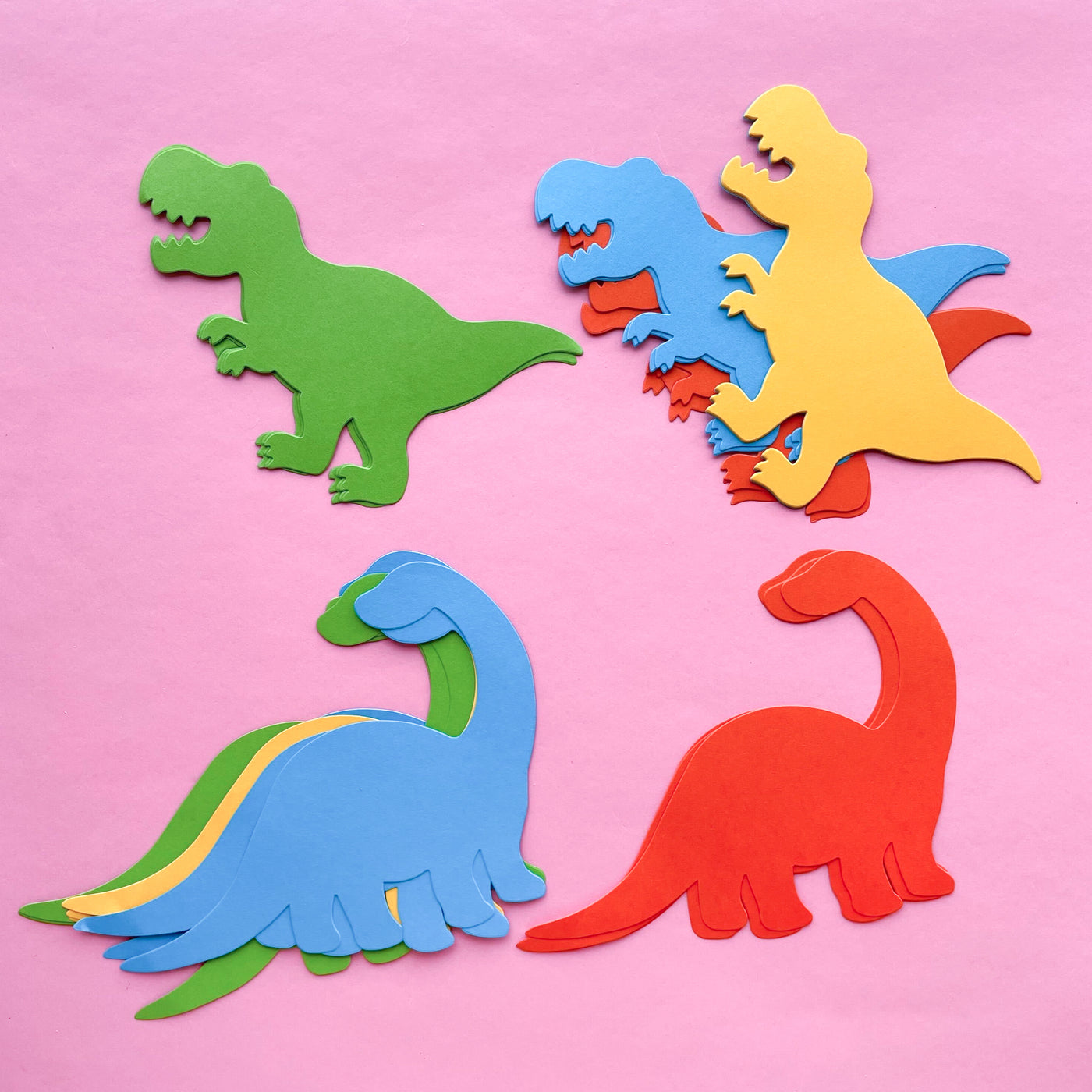 Dinosaur Paper Shapes
