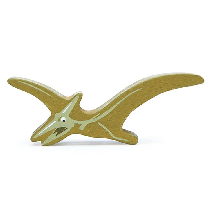 Wooden pterodactyl toy dinosaur for kids made of eco-friendly wood
