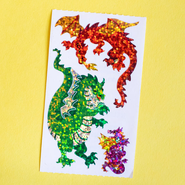 Dragons Prismatic Stickers