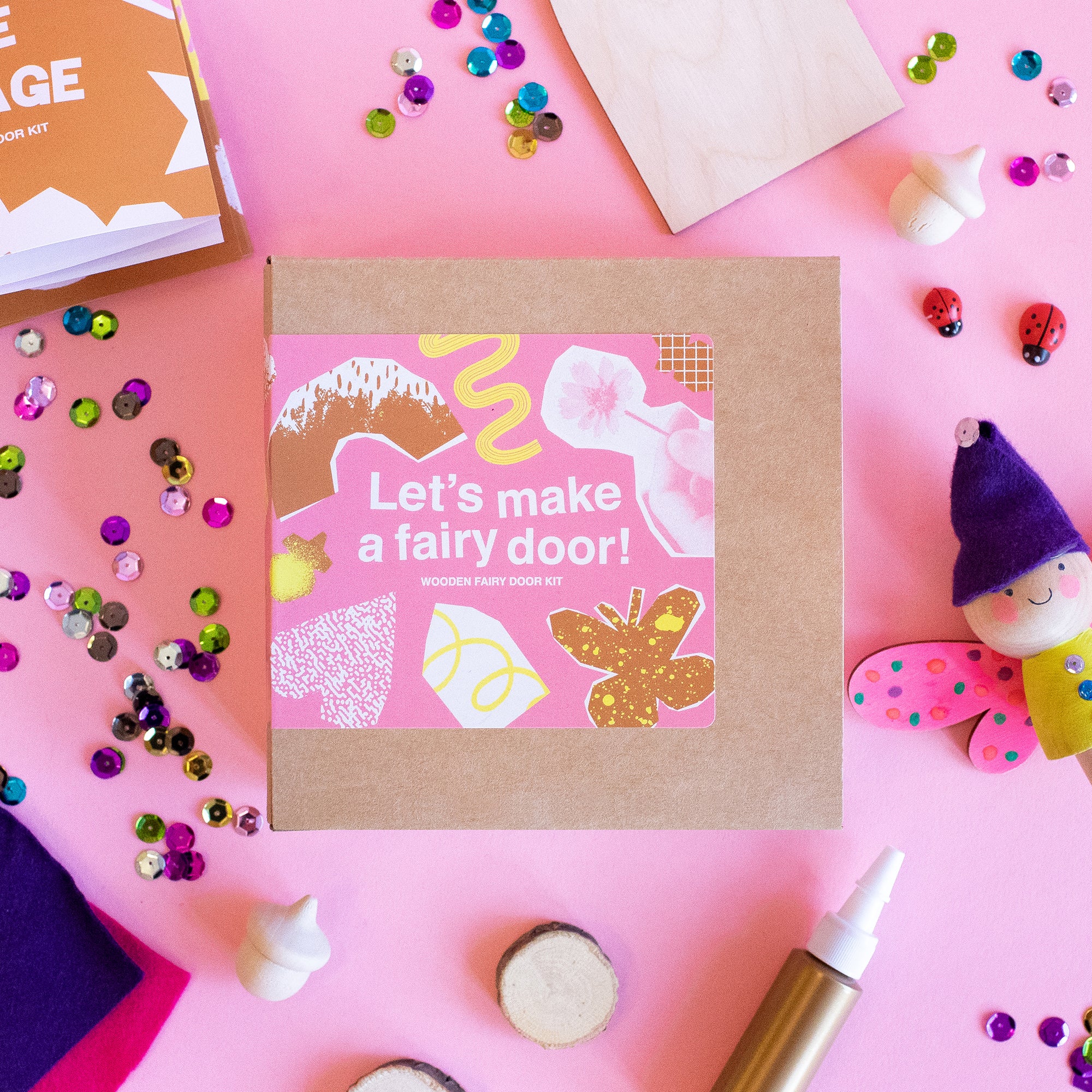 Wooden Fairy Door Craft Kits for Kids