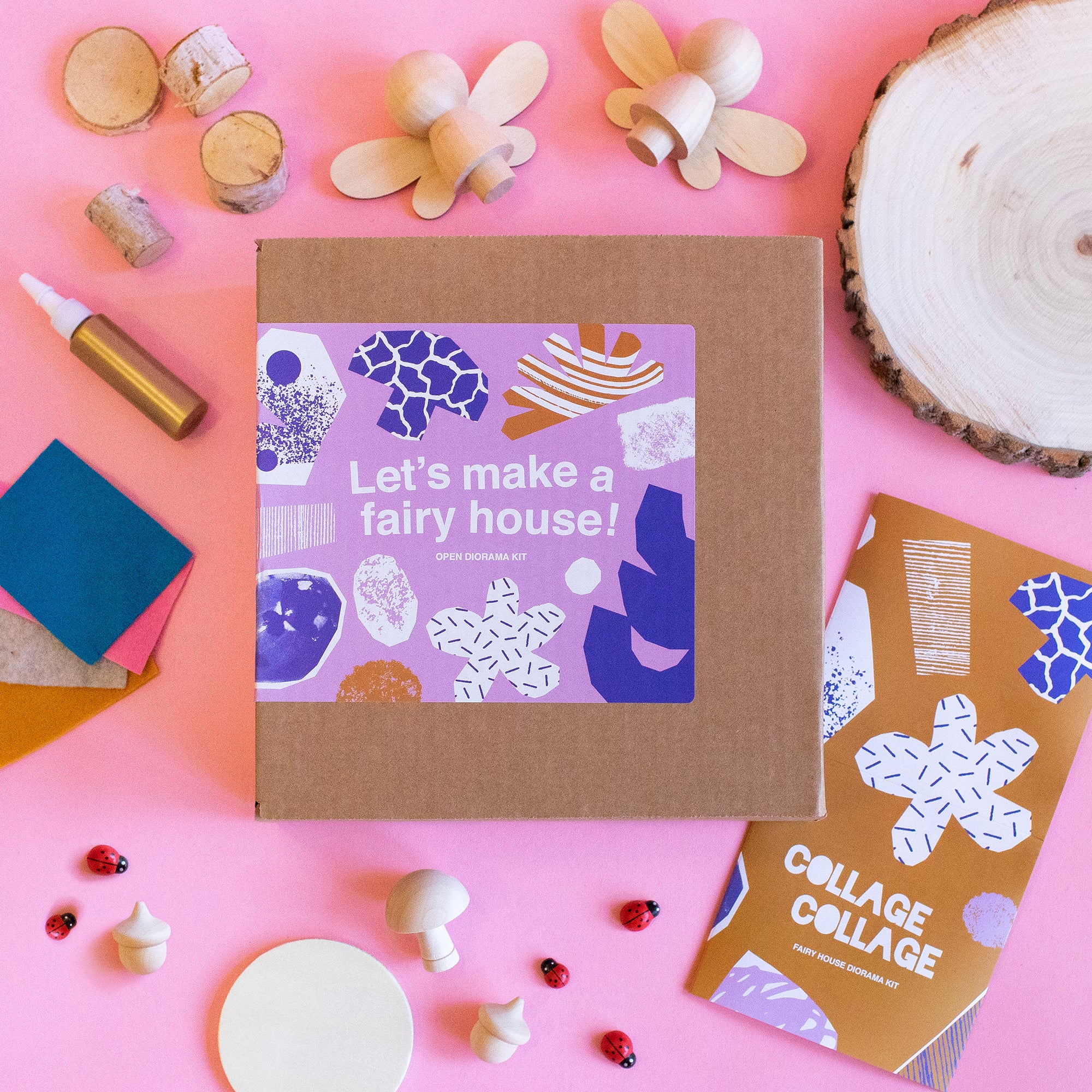 Fairy House Open Diorama Craft Kit for Kids