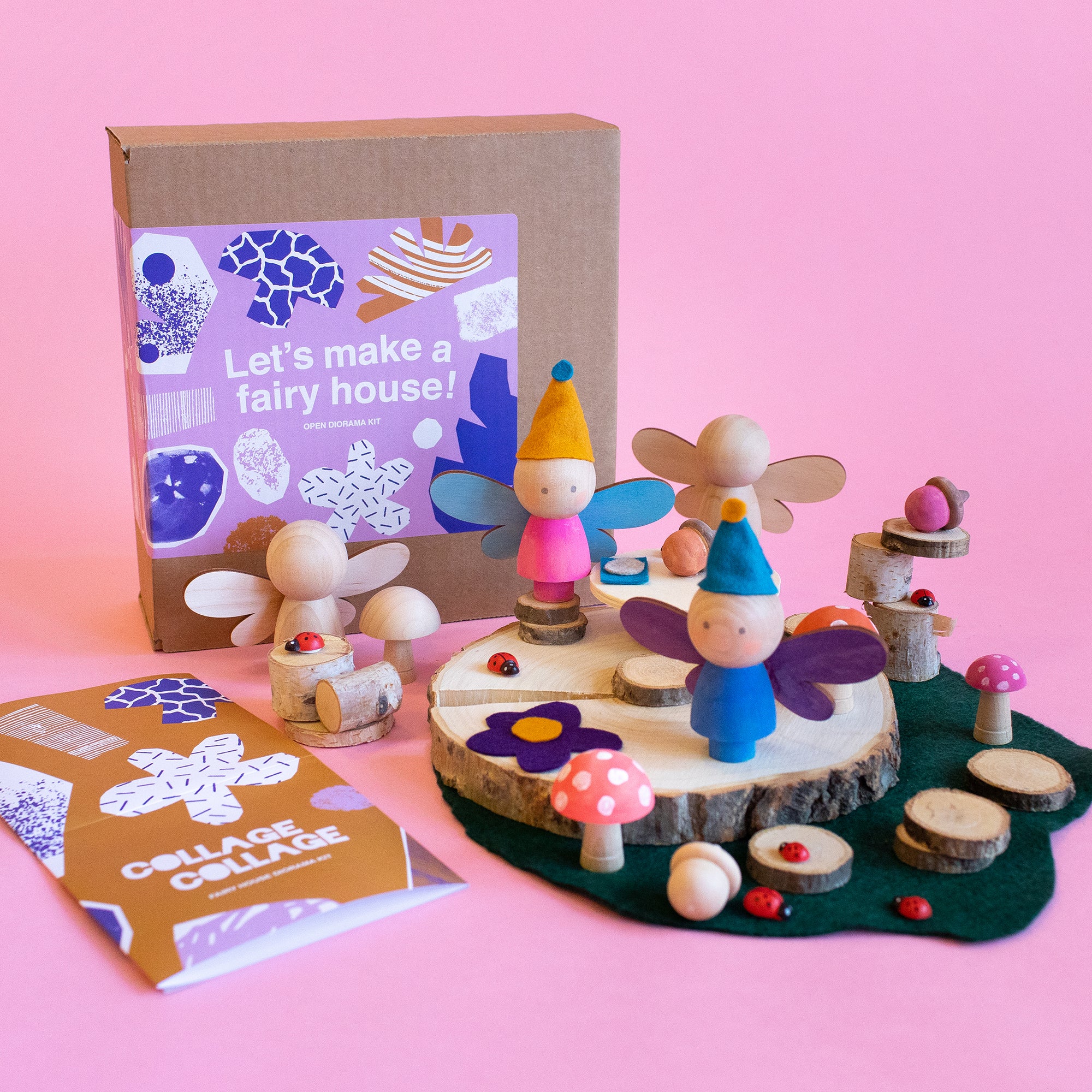 Fairy House Open Diorama Craft Kit for Kids