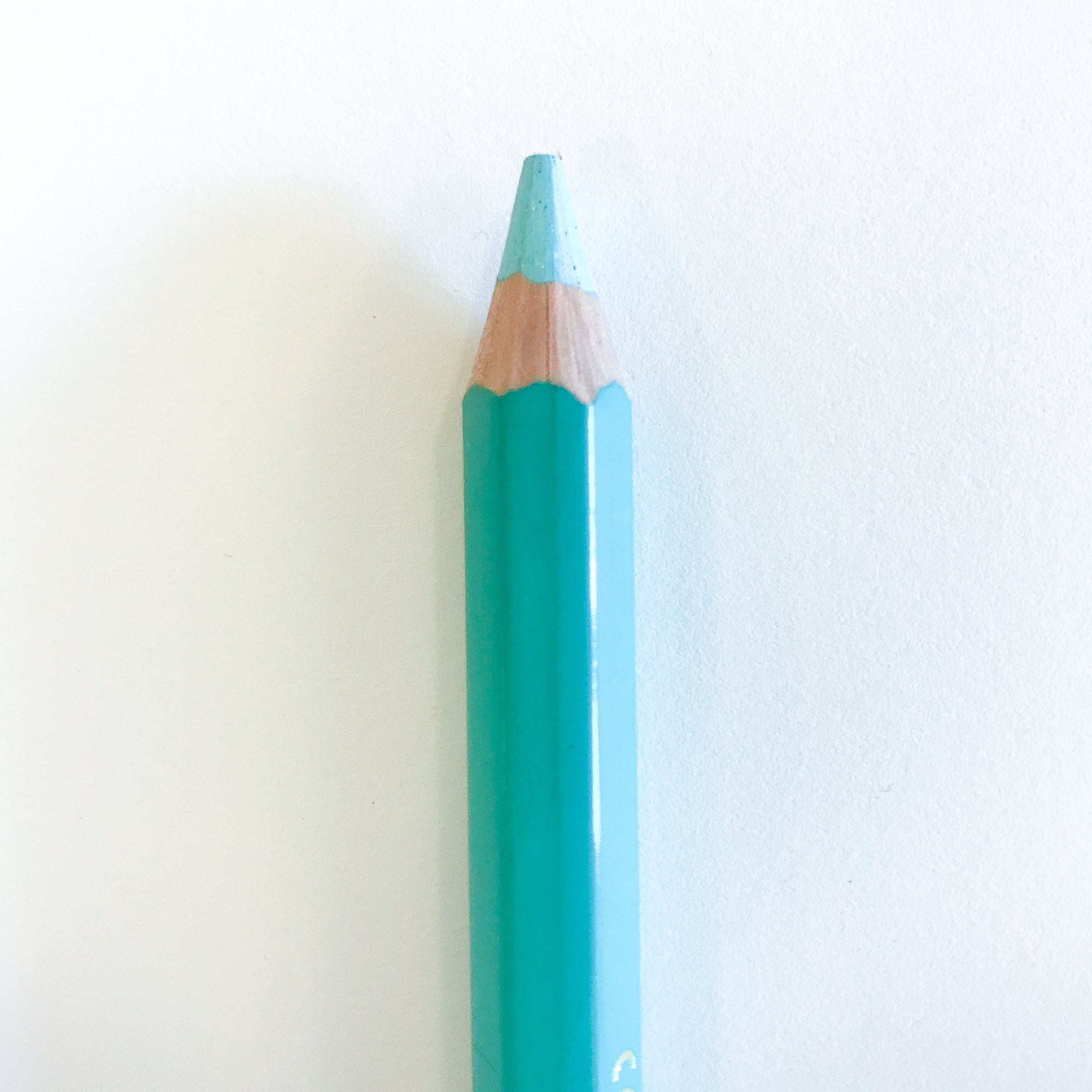 Giant Lyra Pencil Crayons Teal Green