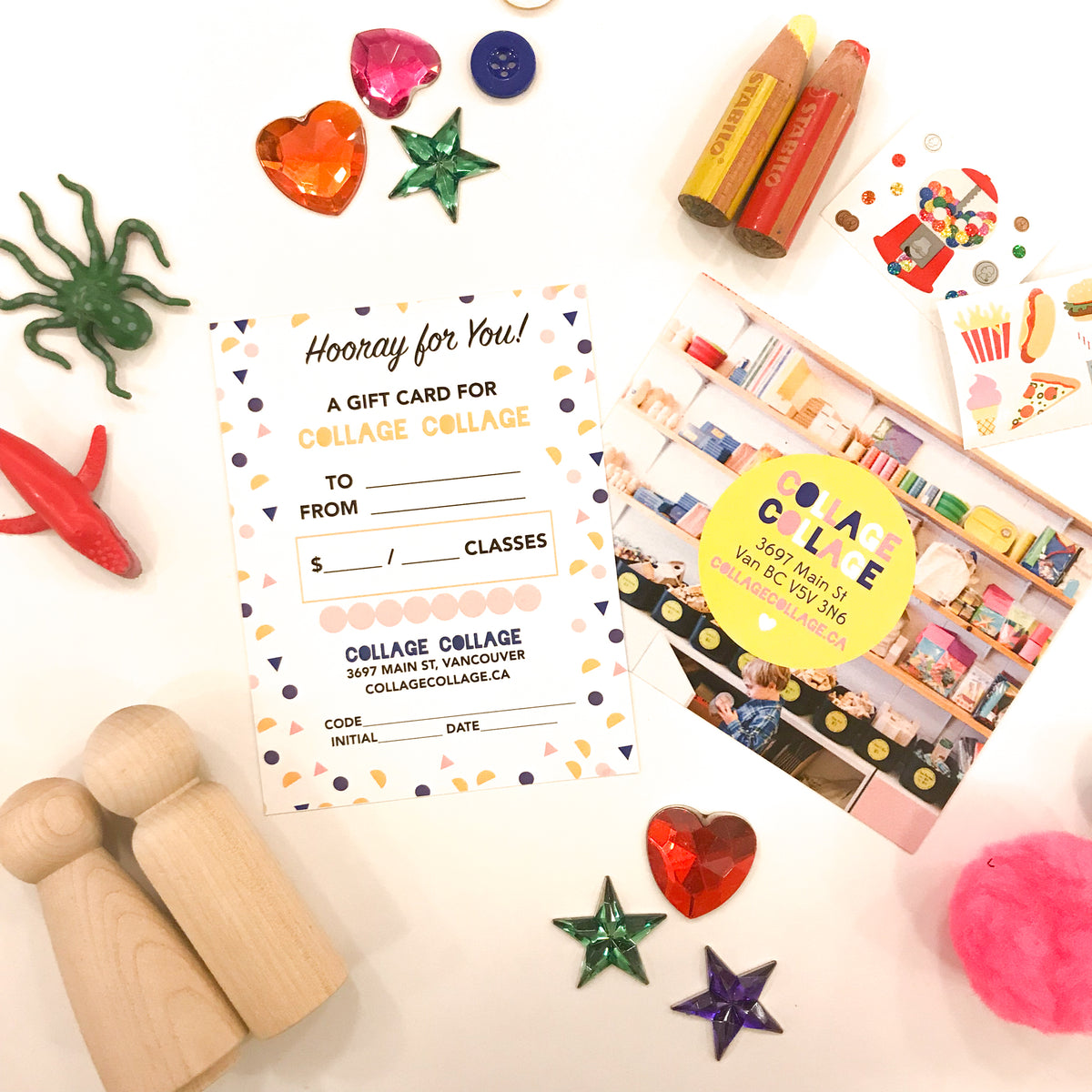 Gift Card GIFT CERTIFICATE – Collage Collage