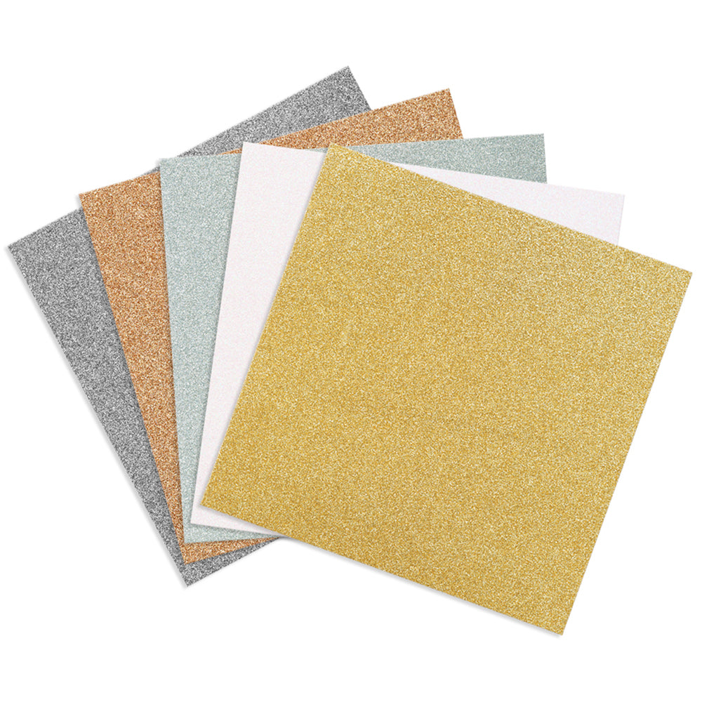 Glitter Cardstock Paper Metallic - Single sheets, 12"x12"