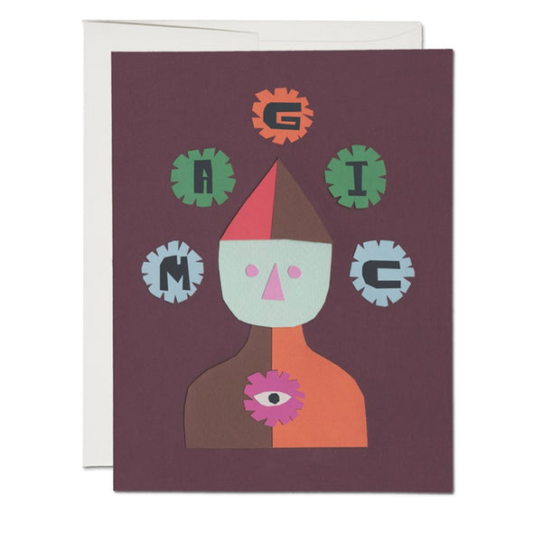 You Are Magic Greeting Card by Red Cap Cards and Illustrated by Stewart Francis Easton